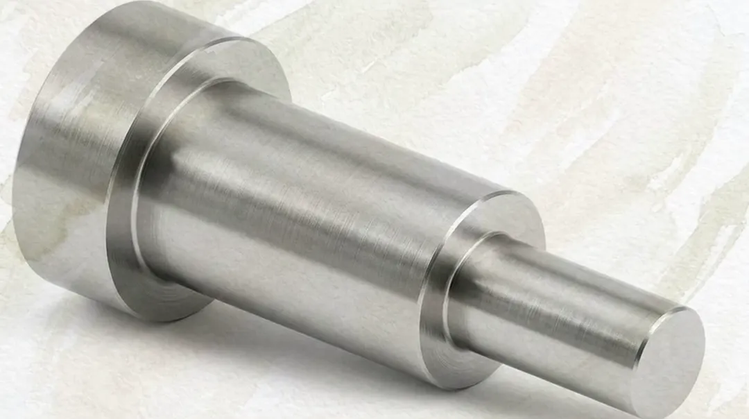 A photoreal render of the steel shaft, from Make it Real